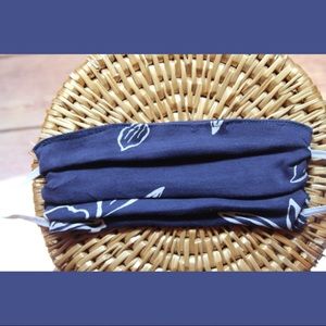 “Floral Blues”  Hand Made Face Mask